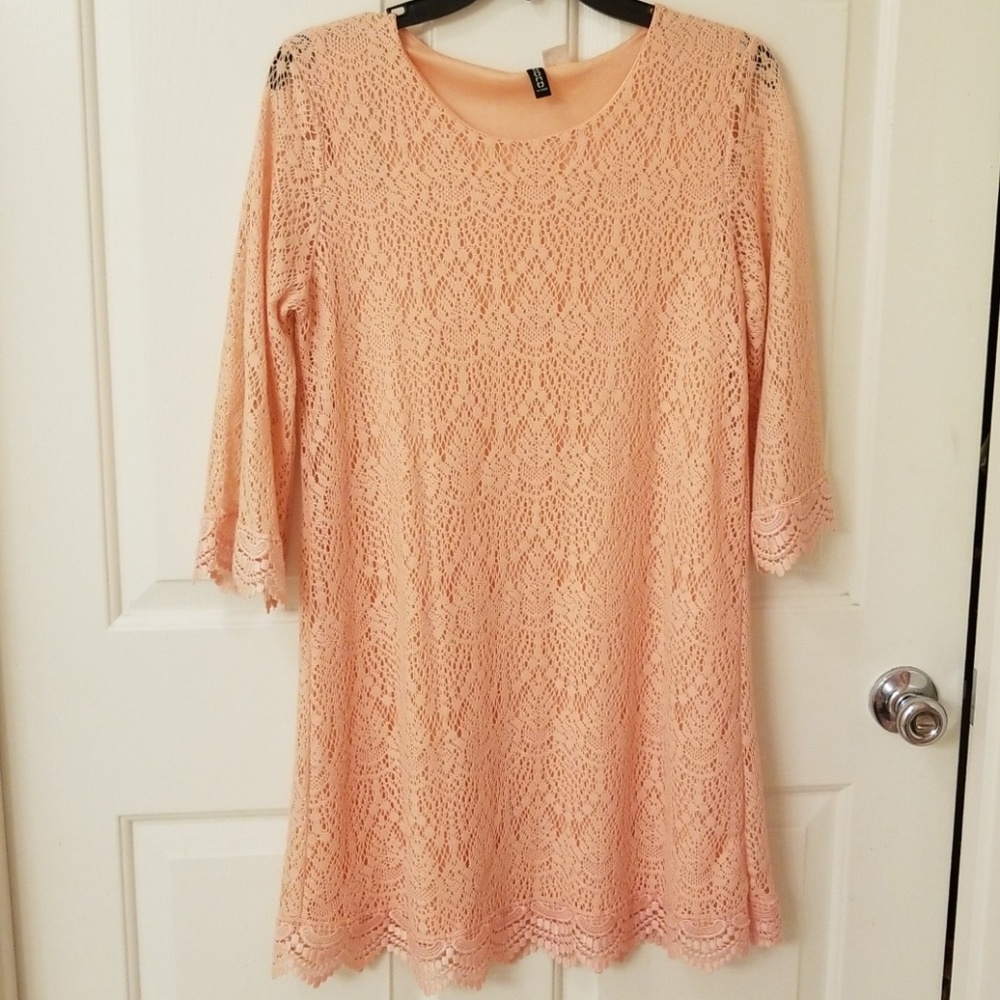 H&M Pink Lace Dress